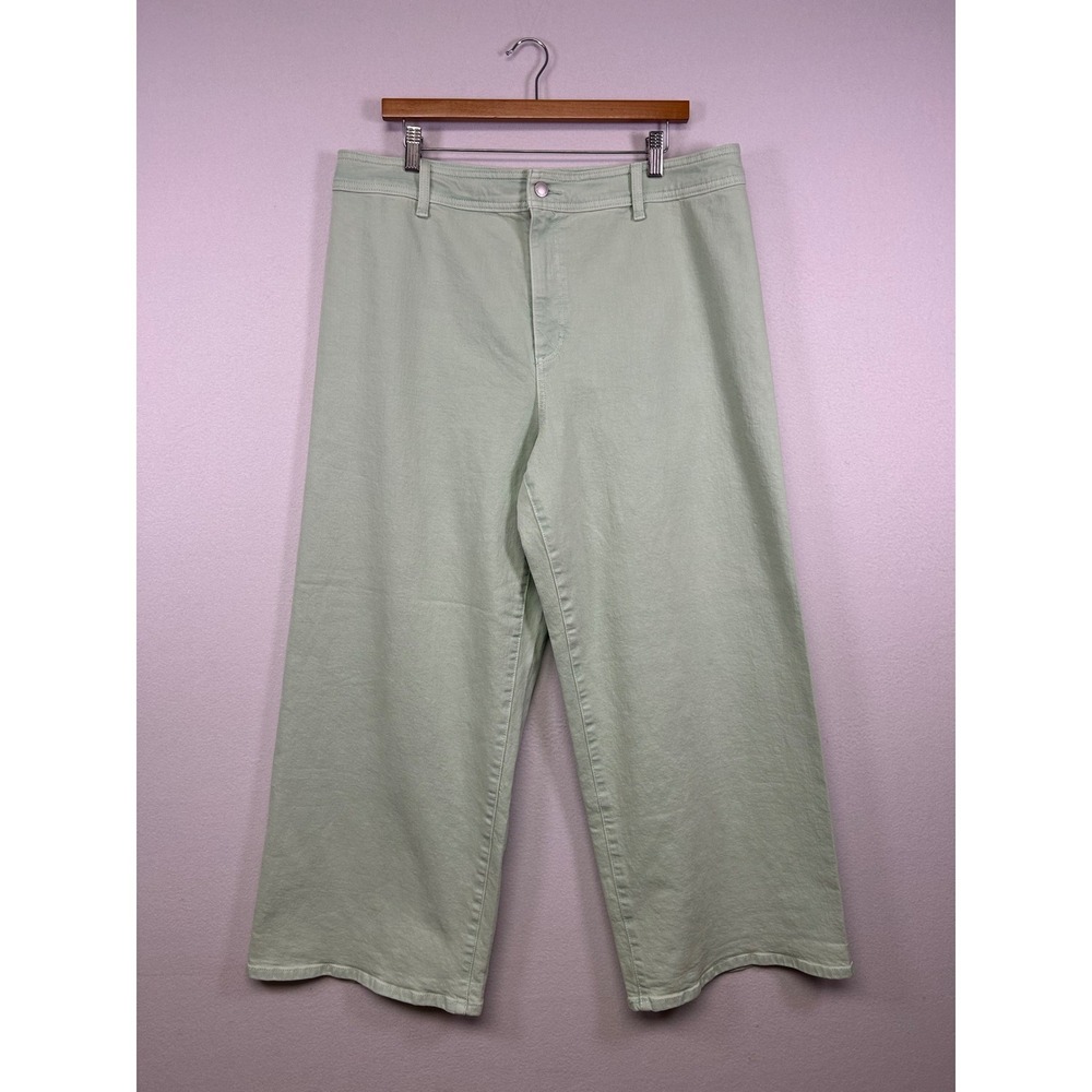 Coastal Sage Green Universal Thread Women 16 Sailor Wide Leg High Rise Pants